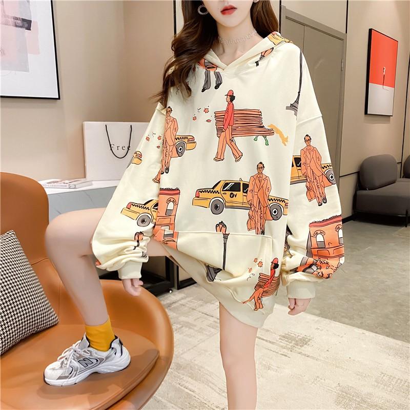 Áo Hoodies Nỉ Ngoại  in công nghệ 3D MILAN TiC056 Hoạ tiết Đường Phố form 70kg