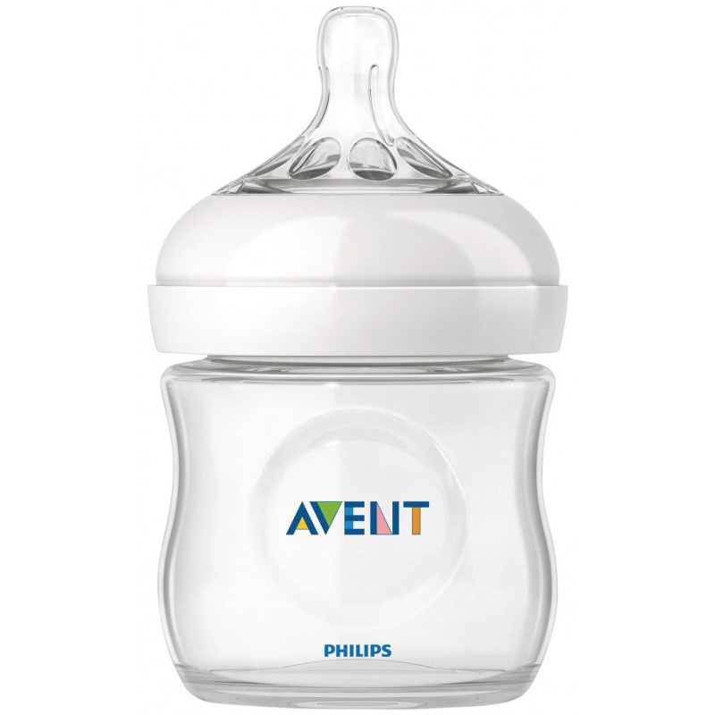 Bình Sữa Đơn Bằng Nhựa Không Có BPA Philips Avent ( Tặng 01 ống bón 3ml )