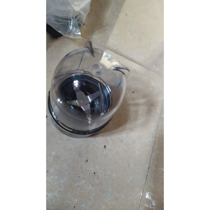 Bộ đế dao 4 lưỡi kèm cốc ngắn máy xay đa năng giá tốt -phukienmayxayhn1