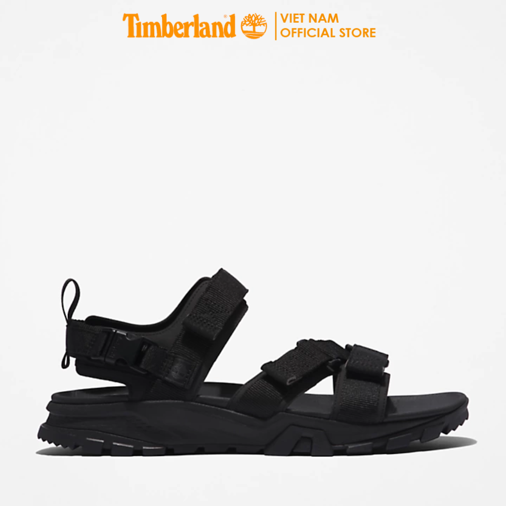 [NEW 2023] Timberland Giày Sandal Nam Garrison Trail Web Sandal Blackout Webbing TB0A2E4G04