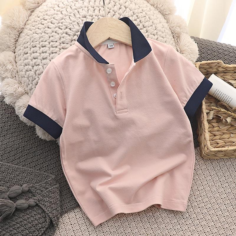 Áo polo bé trai gái chất cotton size đại từ 15 - 65kg - Áo phông có cổ cho trẻ em POLO BASIC