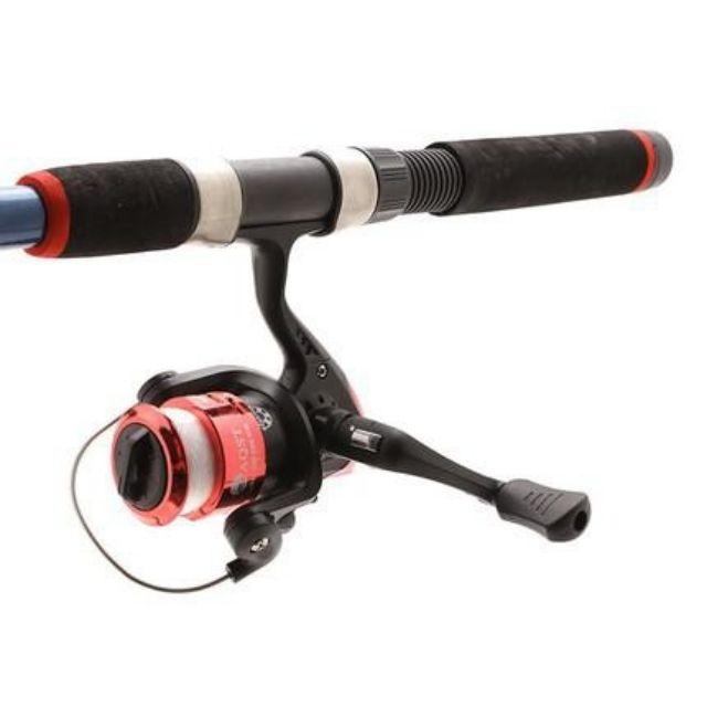 Gói 10 bộ cần câu 2m7 kèm máy + mồi giả