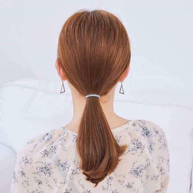 HỘP CHUN BUỘC TÓC 100 CÁI PHỐI MÀU ĐẸP - Shop Dathang1688