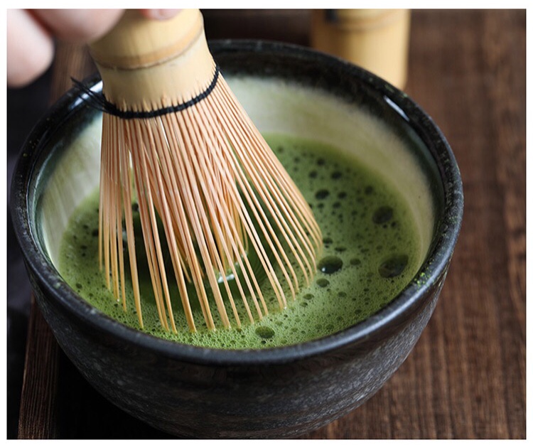 Dụng Cụ Chổi Bằng Tre Để Khuấy Bột MatCha Tiện Lợi