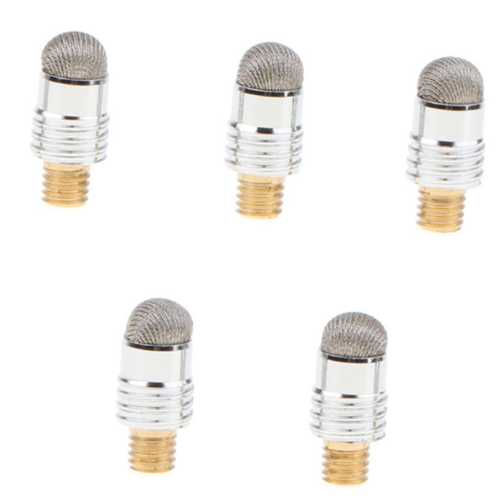 4-5pack 5 Pieces 2 in 1 Replacement Fiber Tips for Capacitive Stylus Pens Dia