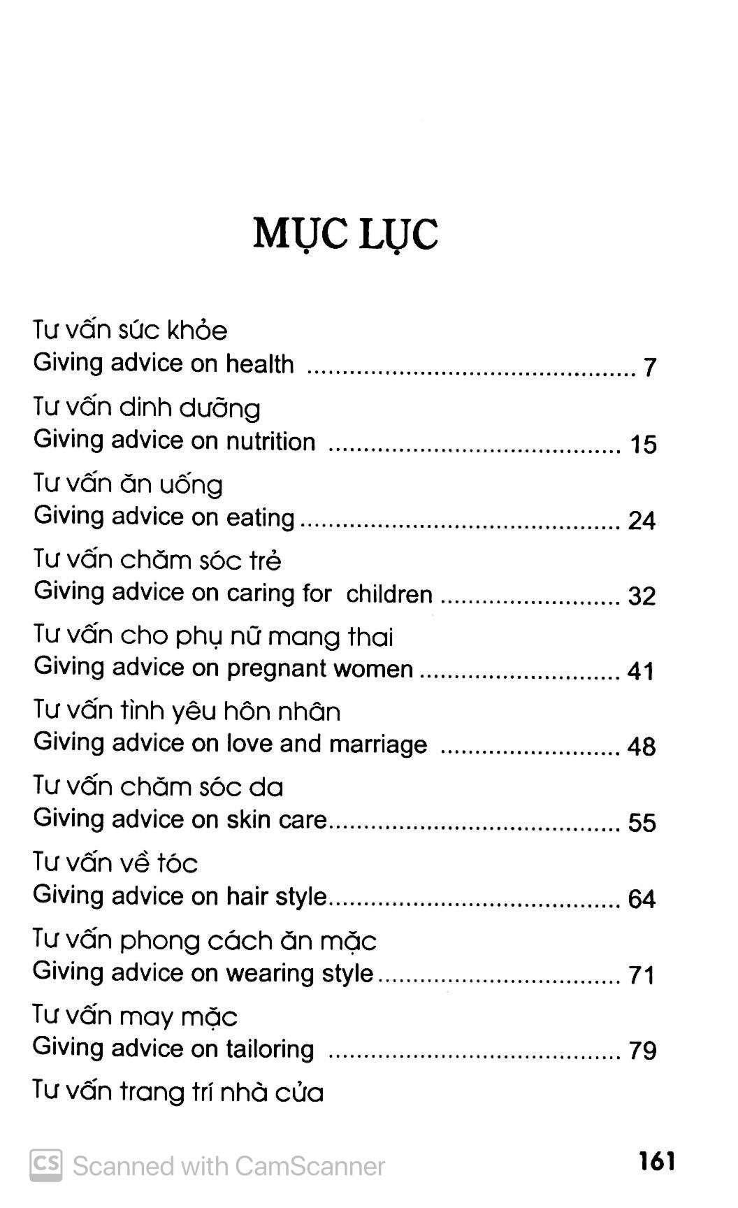 Tiếng Anh Cho Nhân Viên Tư Vấn