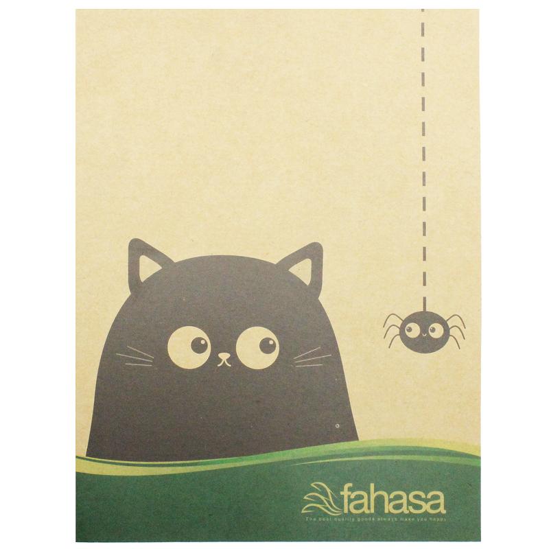 Combo 10 Tập Học Sinh Funny Cats 4 Ô Ly 100 Trang 100gsm - Fahasa 01 + 1 Bao Tập
