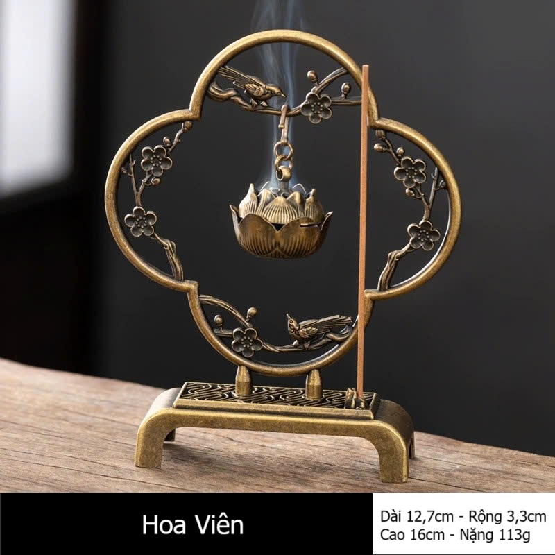 Lư Treo Xông Trầm – Thưởng Hương, Thưởng Bình An