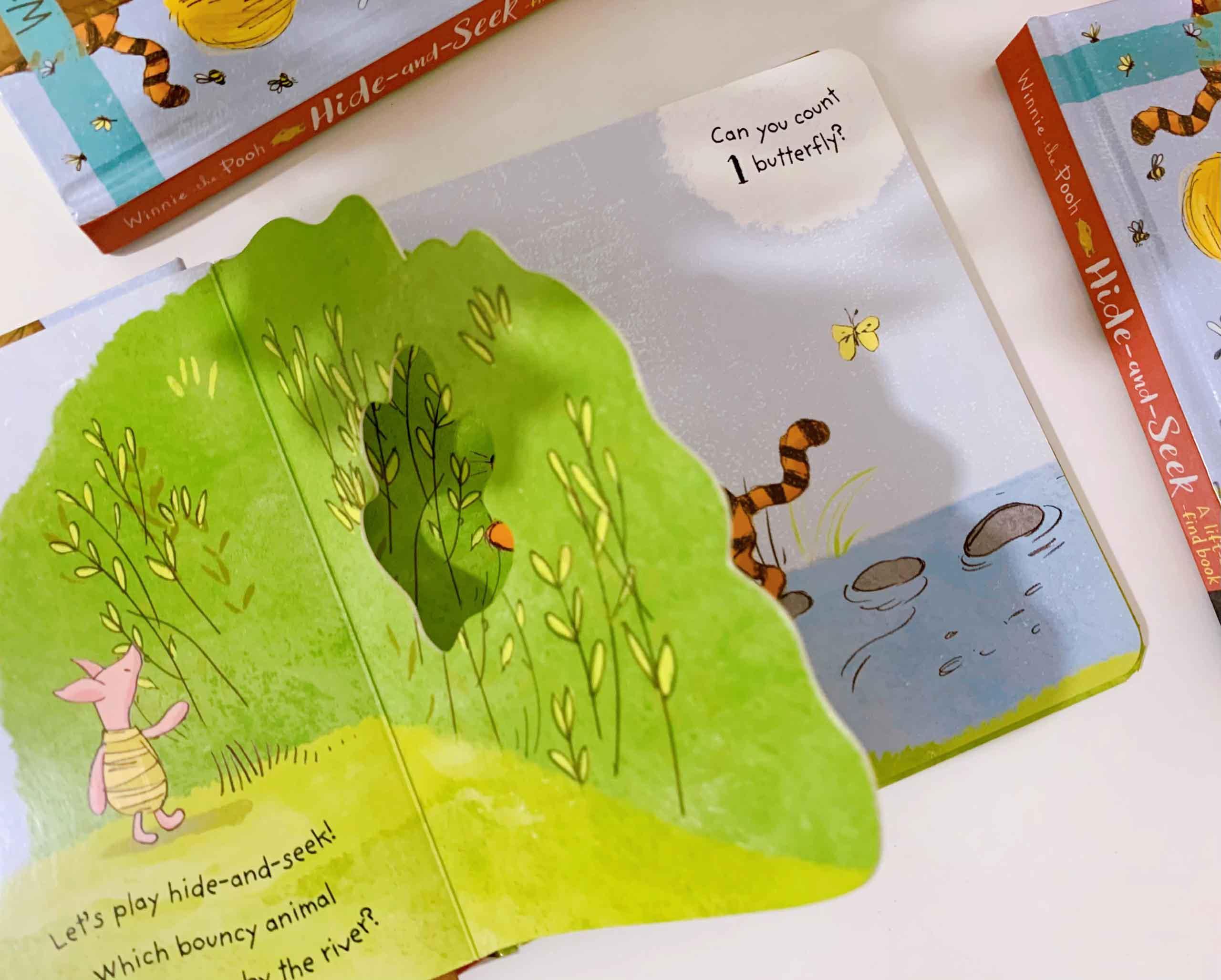 Winnie-the-Pooh: Hide-and-Seek: A lift-and-find book