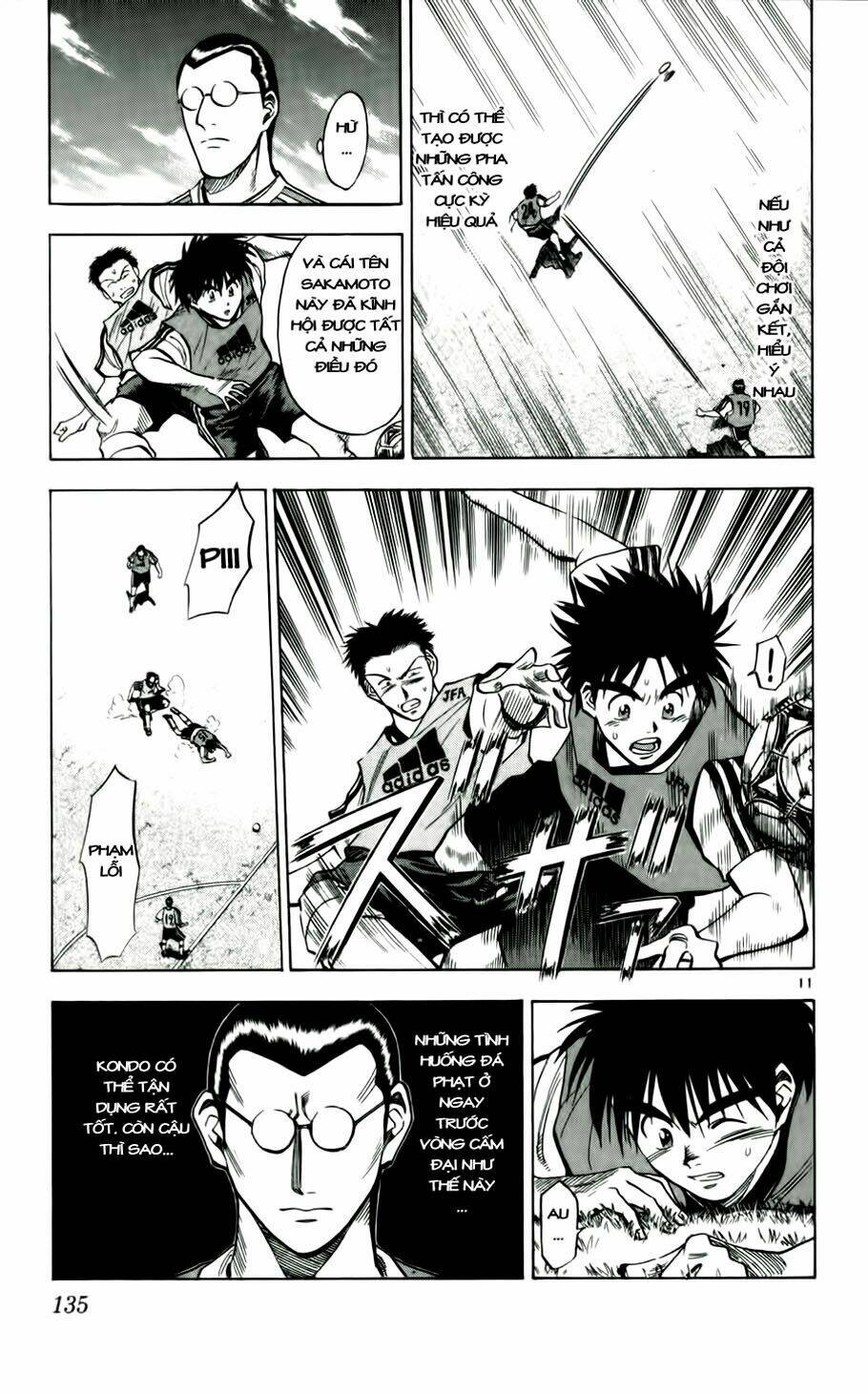 vũ điệu trên sân cỏ - fantasista chapter 42 11