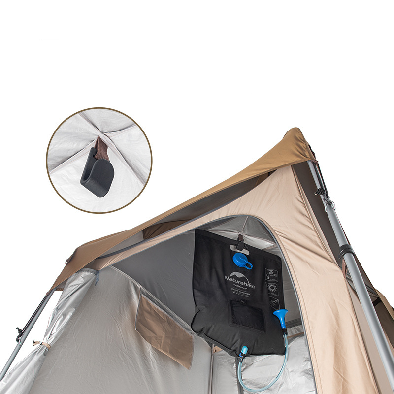 Lều đa năng cắm trại Glamping Naturehike NH21ZP005 vệ sinh tắm ngoài trời campoutvn A490