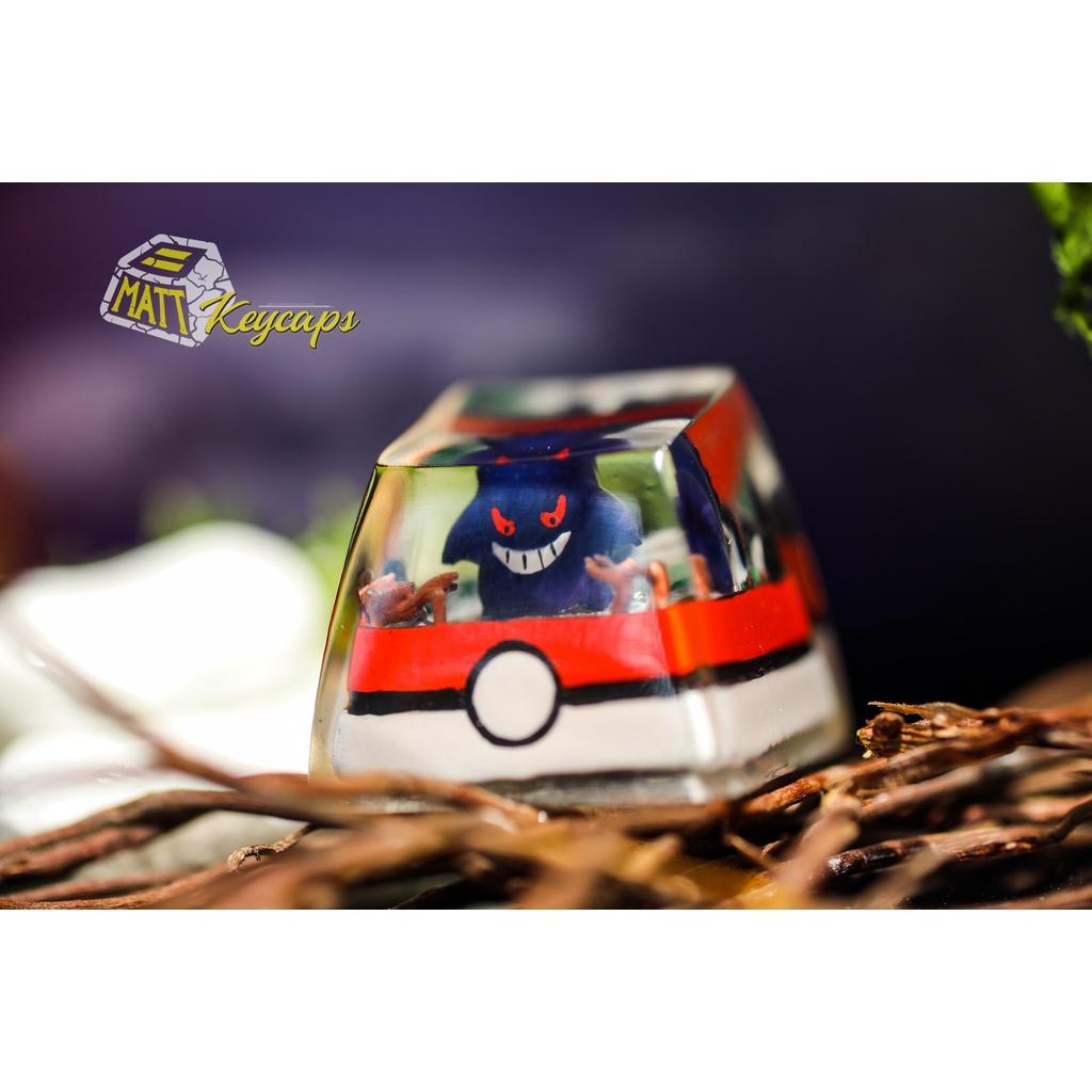 Trang Trí Bàn Phím Cơ Pokemon Gengar