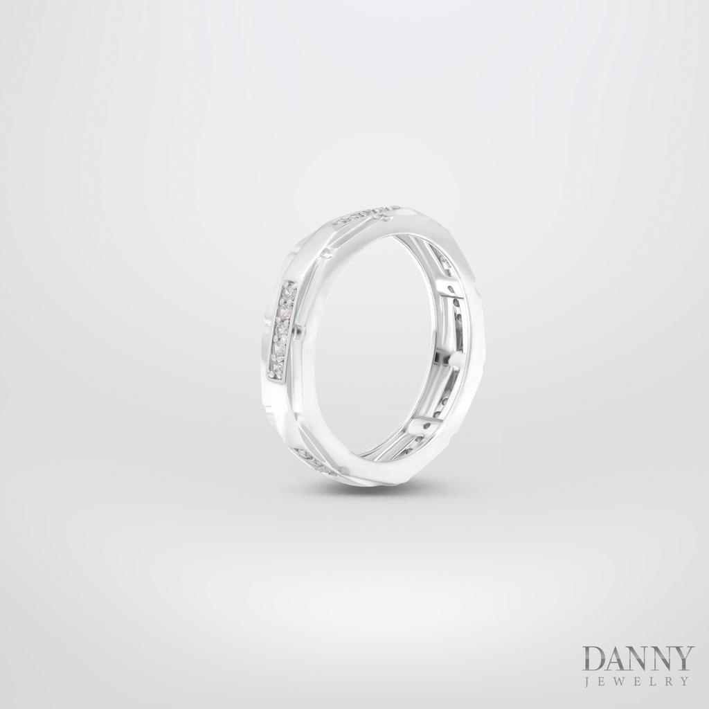 Nhẫn Đôi Danny Jewelry Bạc 925 Xi Rhodium/Vàng hồng N0089