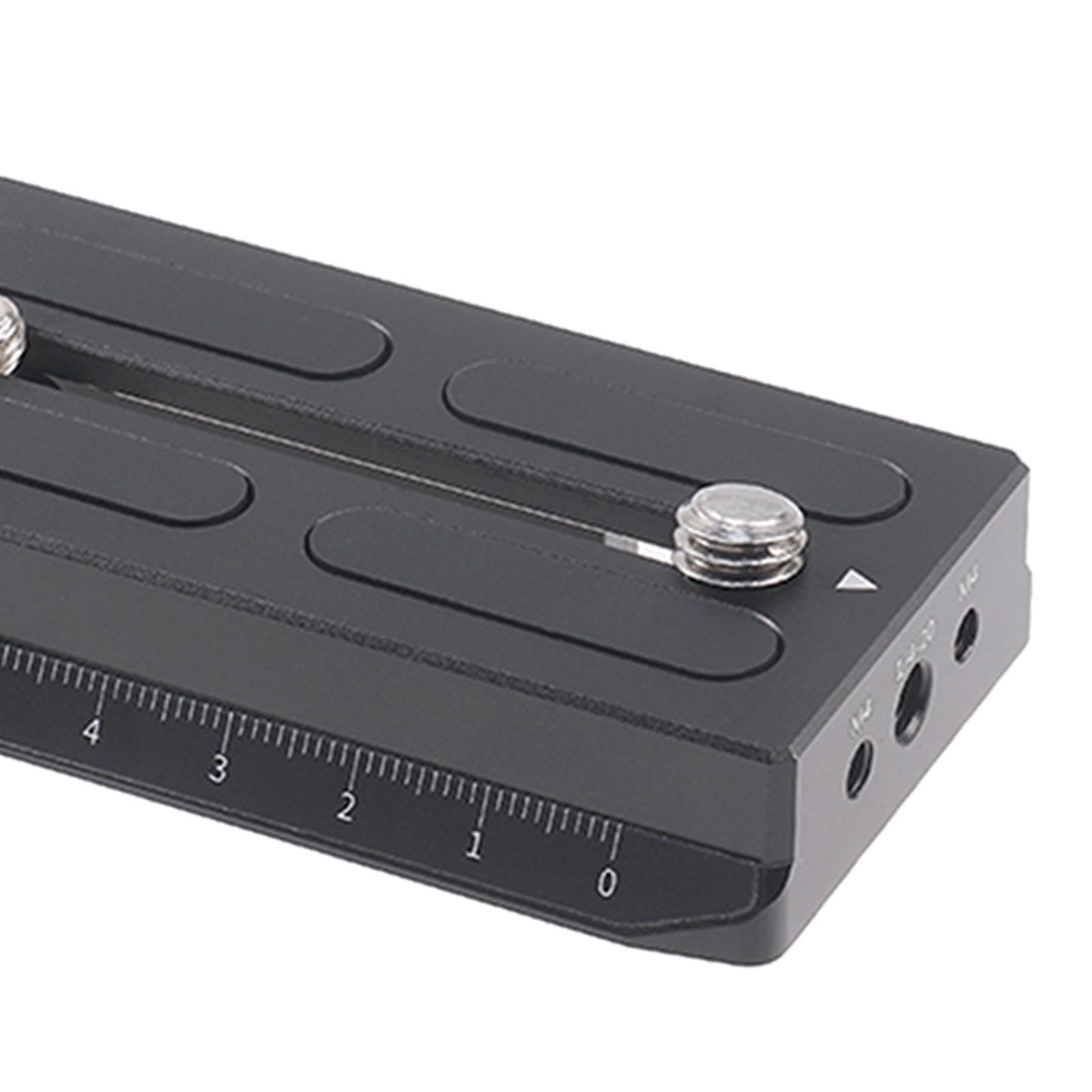 Quick Release Plate Qr Bracket Aluminum Alloy Mounting Plate Lower Quick Release Baseplate for RS2 Rsc2 RS3/RS3Pro Gimbal Stabilizer
