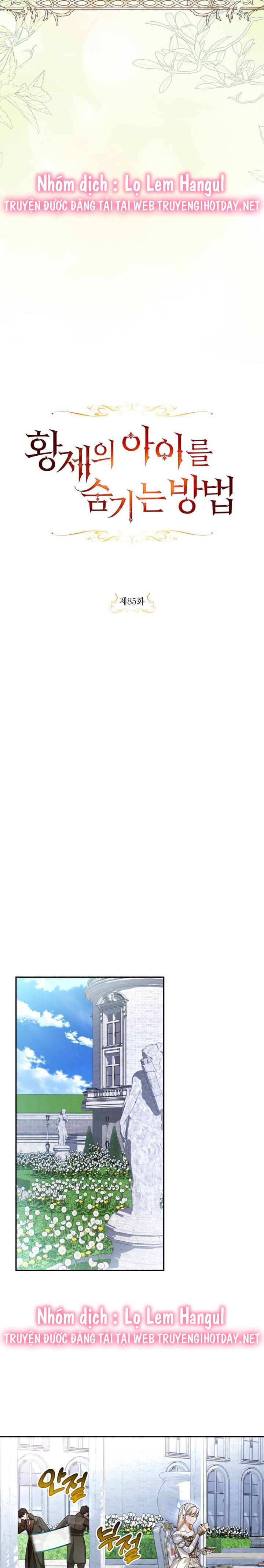 cách che giấu đứa con của hoàng đế chapter 85 6