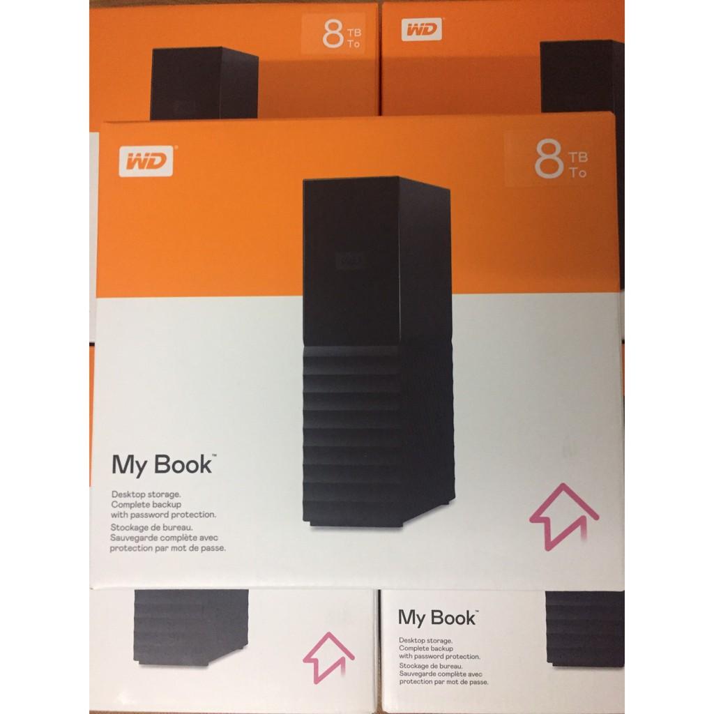 Ổ cứng di động 8TB Mybook Usb 3.0, có nguồn phụ