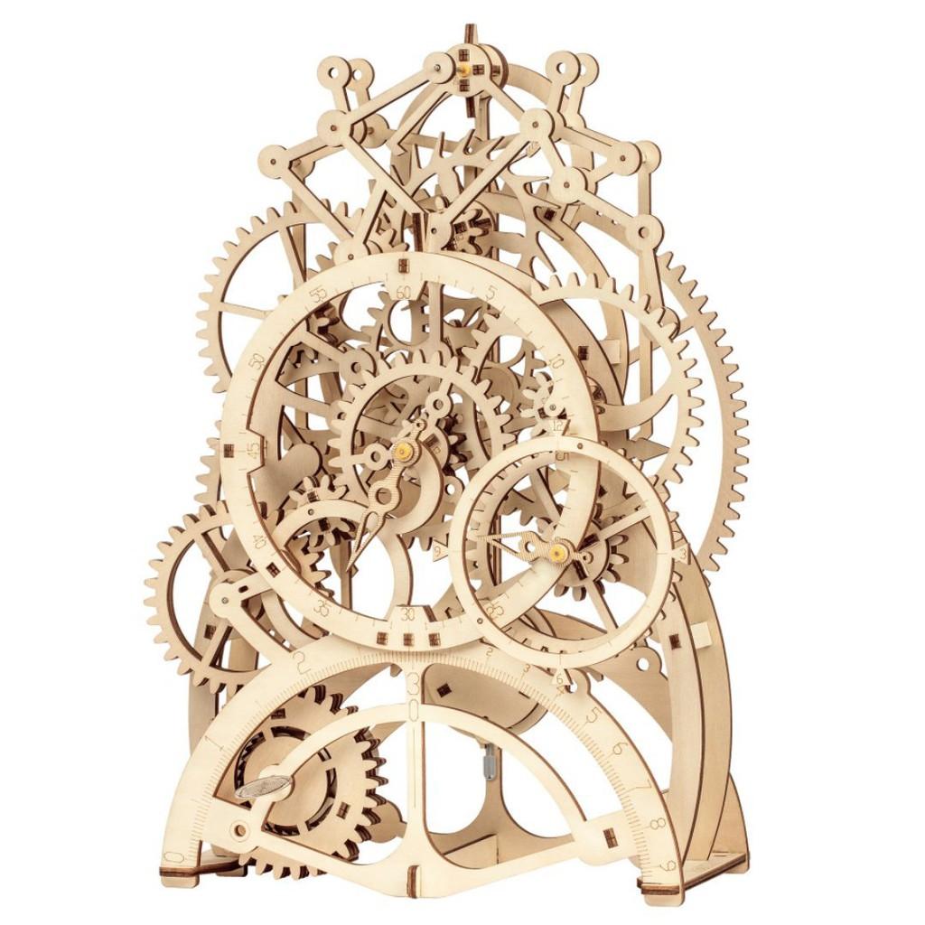 Đồ chơi lắp ráp gỗ 3D Mô hình Cơ Động học Đồng Hồ Quả Lắc