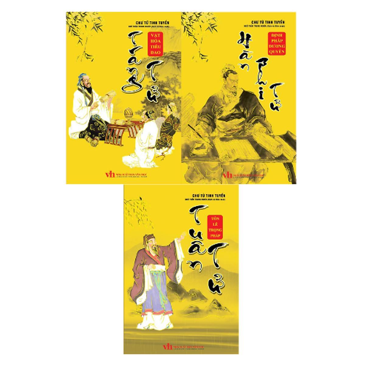 Sách - Chư Tử Tinh Tuyển - Tuân Tử + Trang Tử + Hàn Phi Tử + Khang Việt Book