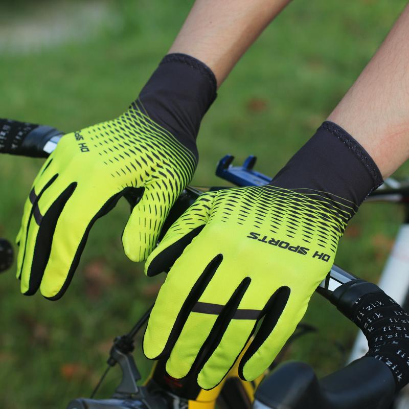 Chuyên nghiệp 1 Nửa/Full Ngón Tay Găng Tay Xe Đạp Với 1 Đi Xe Đạp Nam Thông Thoáng Chống sốc MTB Xe Đạp xe đạp Thể Thao Găng Tay