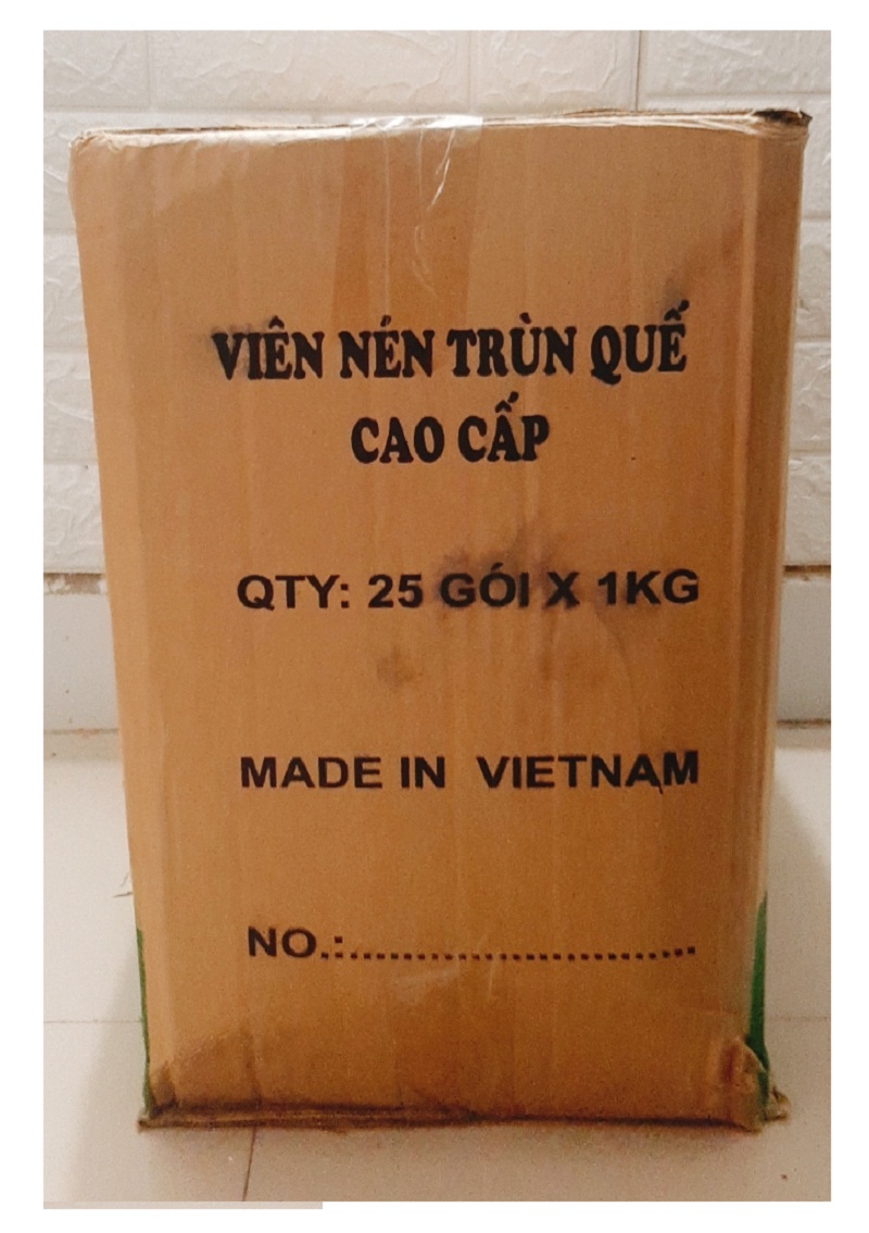 2 Túi Viên Nén Phân Trùn Quế Cao Cấp Hoa Lan - Cây Cảnh, 100% Nguyên Chất, 100% Không Chứa Vi Sinh Vật Gây Hại, Khối Lượng: 1kg/Túi