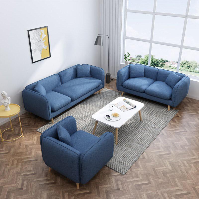 Bàn trà, bàn sofa hình chữ nhật vintage loại lớn 100x48cm ngồi bệt hoặc ngồi cao với ghế sofa chân gỗ tự nhiên chắc chắn