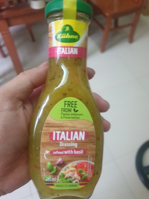 SỐT TRỘN SALAD DRESSING ITALIAN KUEHNE 250ML