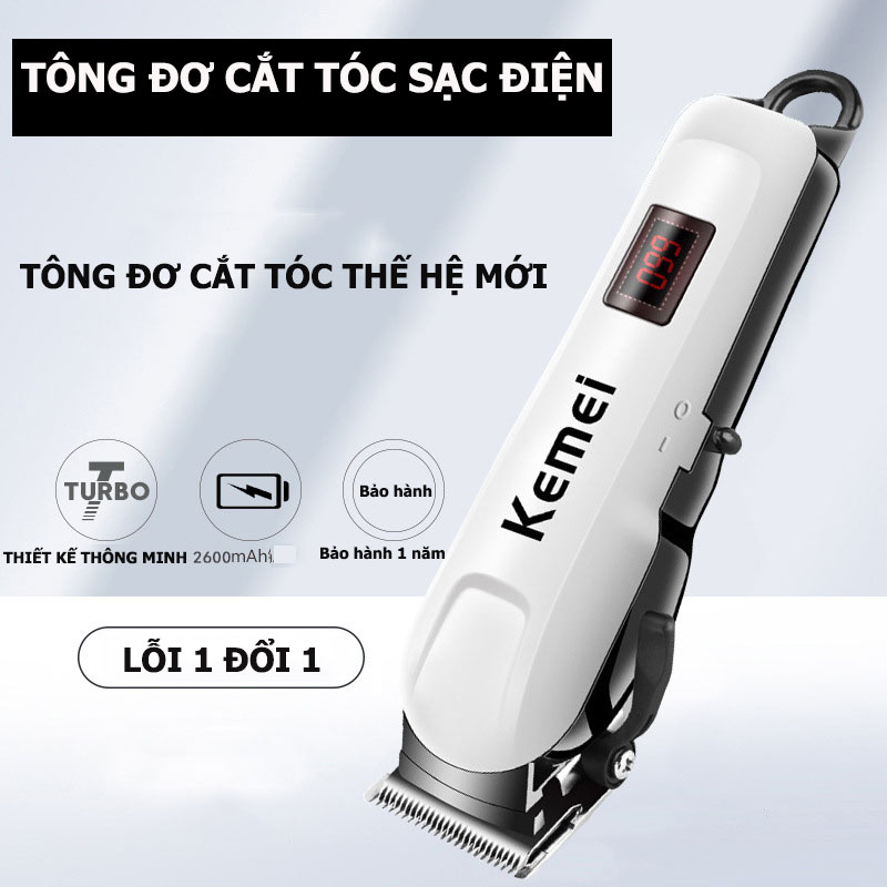 Tông đơ cắt tóc chuyên nghiệp kemei 809A