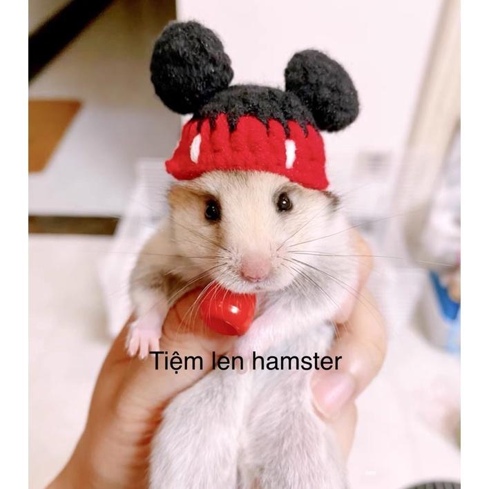 Nón mũ cho hamster tai chuột