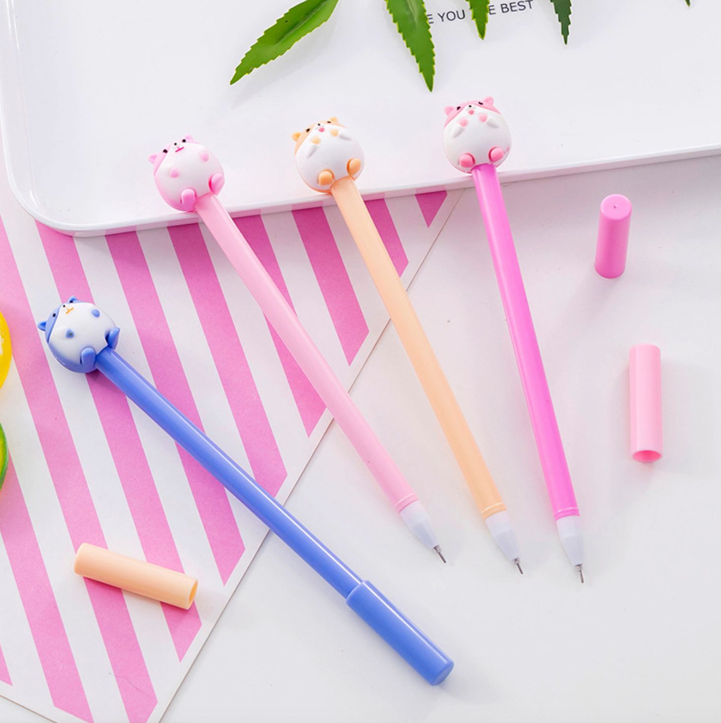 Bút Bi Sóc Chuột Siêu Dễ Thương - Bút Bi Nước Văn Phòng Mực Đen