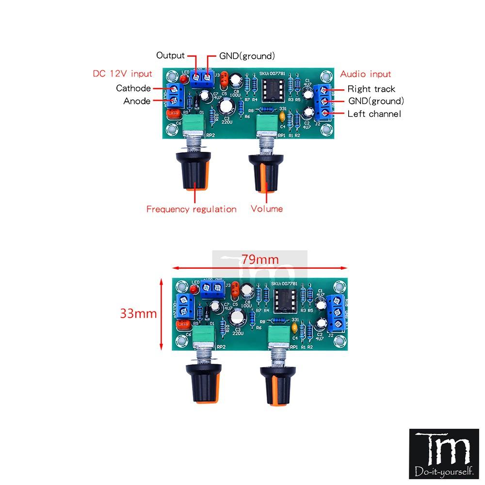 Mạch Chỉnh Âm Sắc Loa Siêu Trầm SUBWOOFER