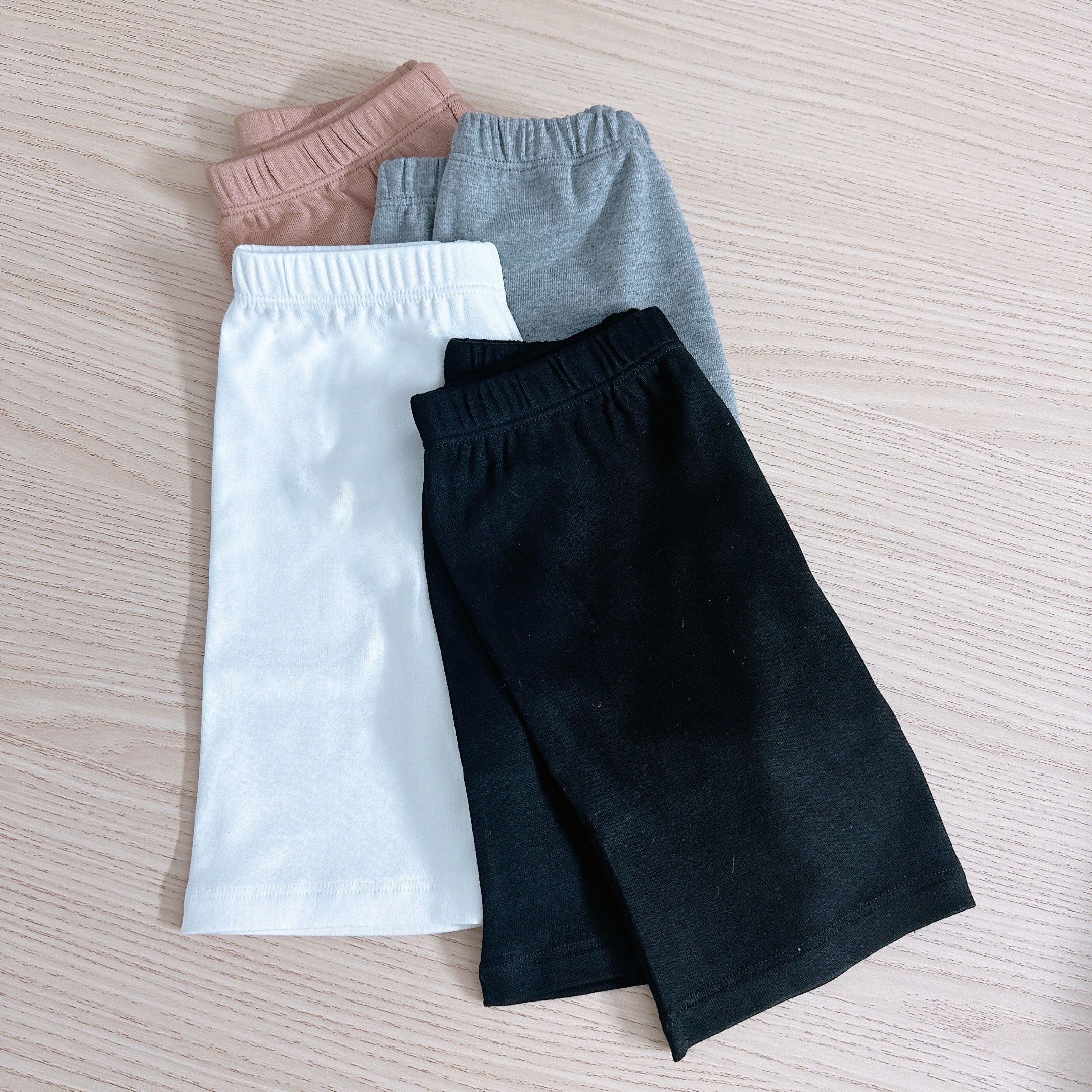 Quần legging đùi chất liệu cotton co giãn cho bé QA83 Mimo Baby