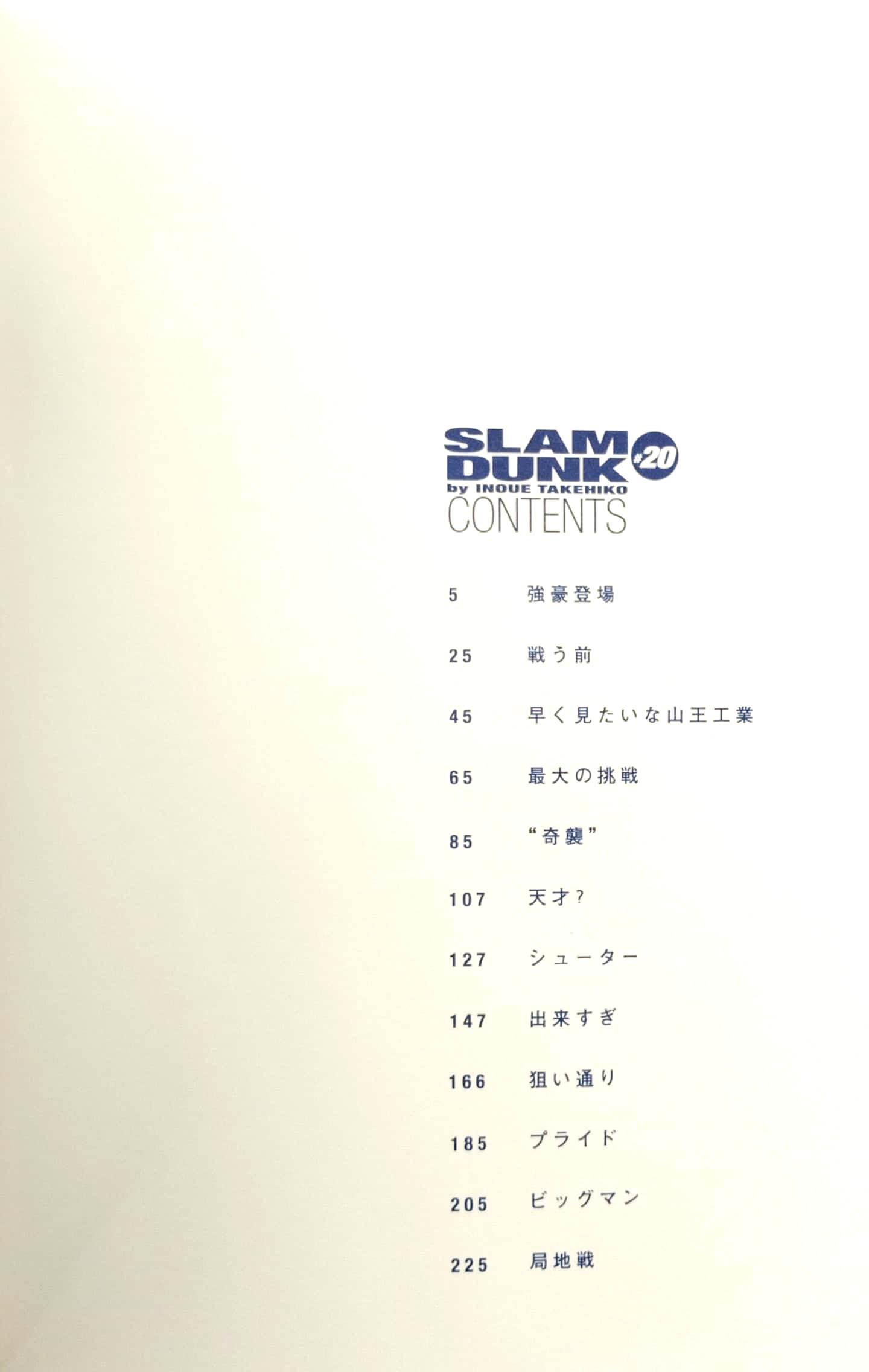 SLAM DUNK 20