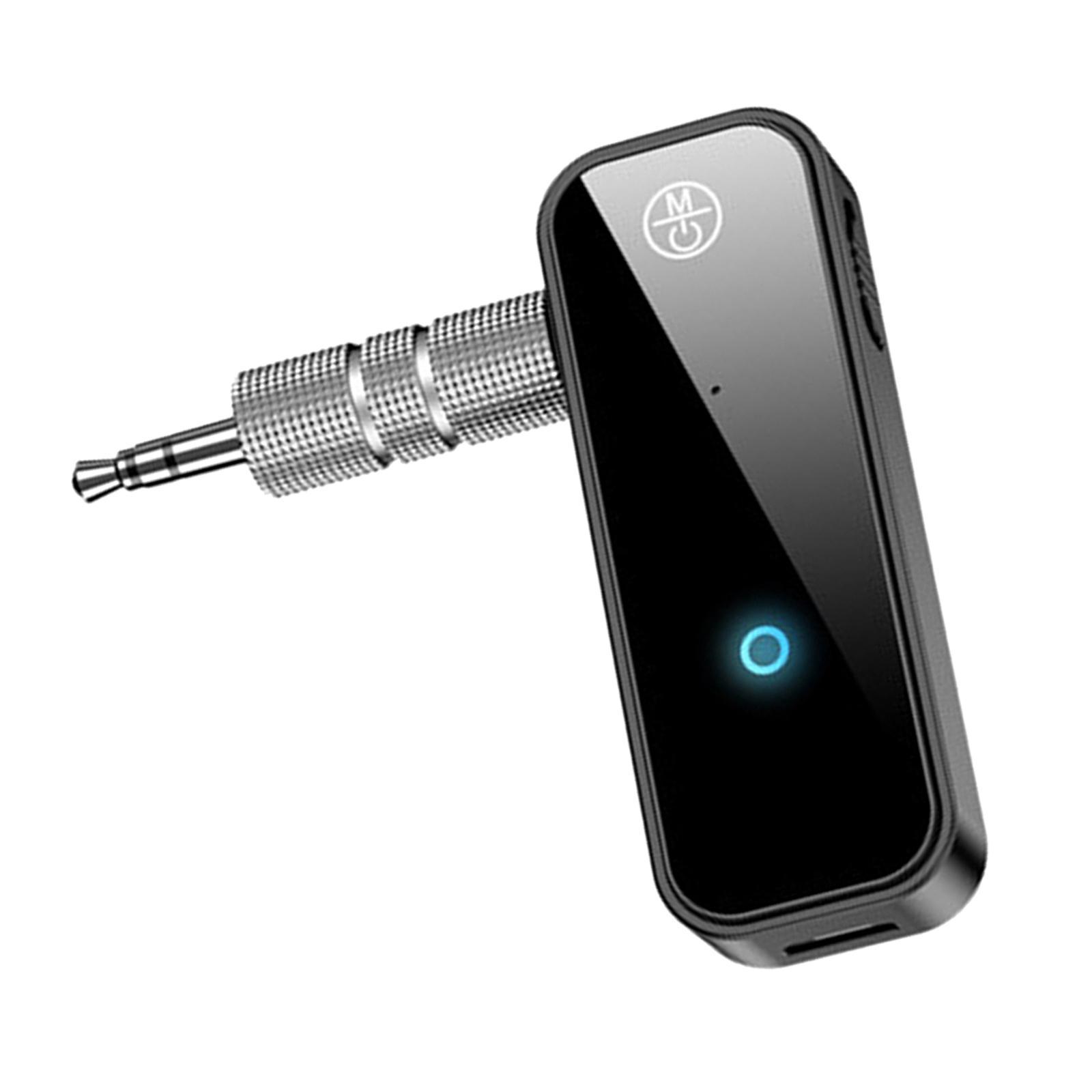 Bluetooth 5.0 Receiver 2 IN 1 Wireless Audio 3.5mm Aux Adapter