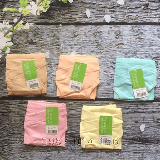 Quần lót bầu và sau sinh cotton cạp chéo