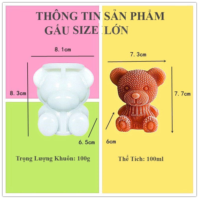 Khuôn Đá Tạo Hình Cực Dễ Thương Đầy Sáng Tạo