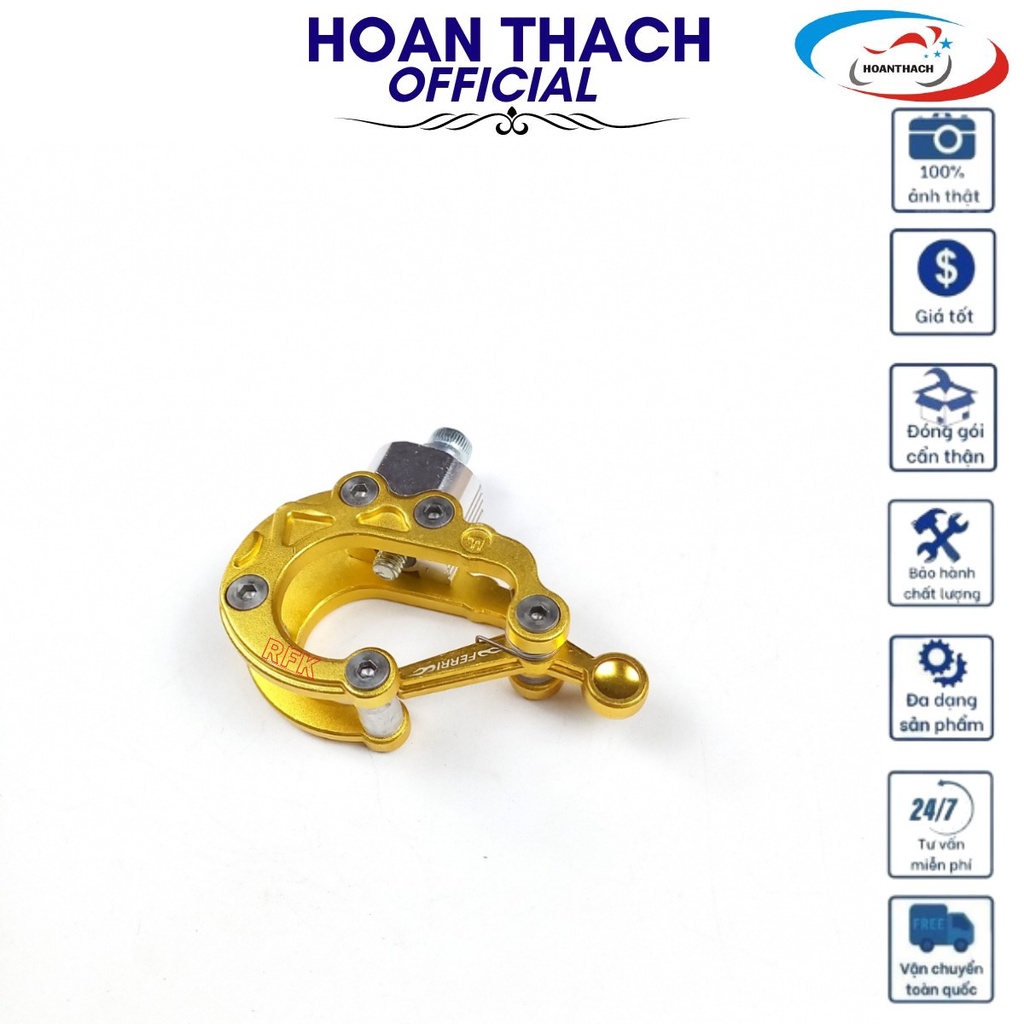 Móc Ốc Sên Cnc Gắn Mọi Loại Xe Máy ( Màu Vàng ) ,SP018624