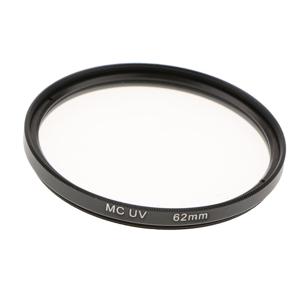 Hilabee 62 Mm UV-Siêu Mỏng Đa Phủ Lớp Bảo Vệ Tia Cực Tím Bộ Lọc Ống Kính Cho Canon Nikon Sony DSLR Ống Kính