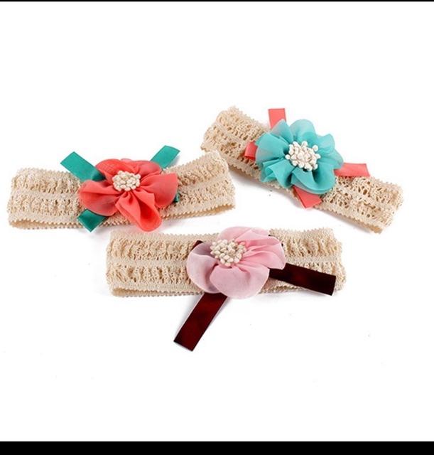 Băng đô lưới ren cho bé