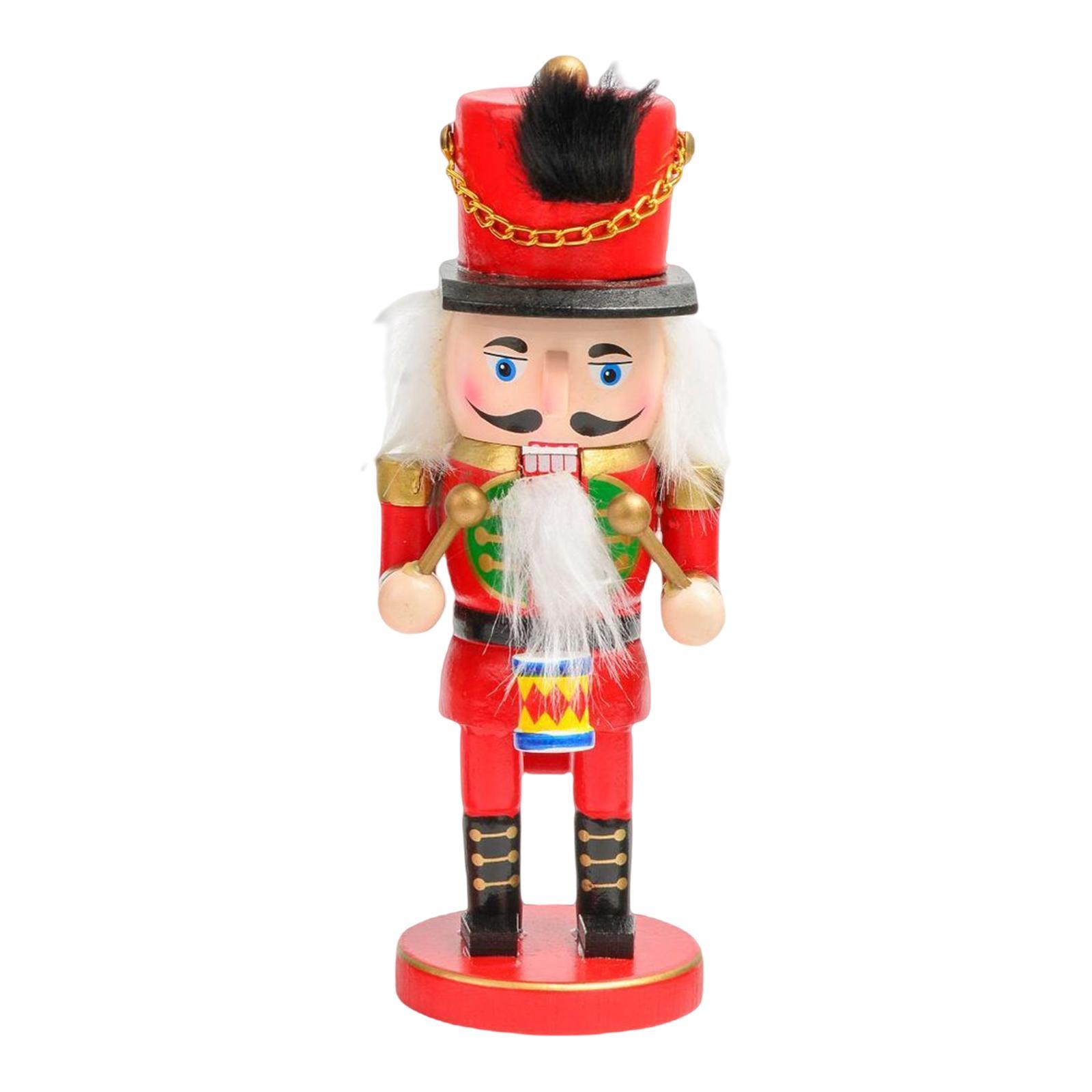 Nutcracker Figurine for Party Festive Bookcase Desktop Decorative