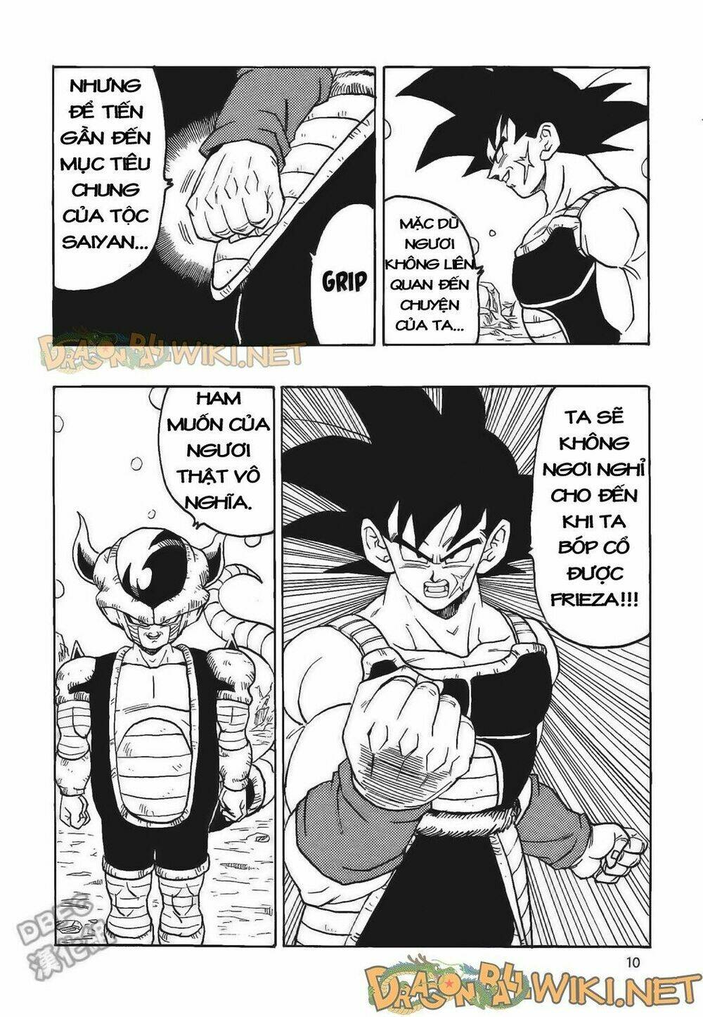 Cha của Songoku: Bardock Chapter 4 - Trang 10