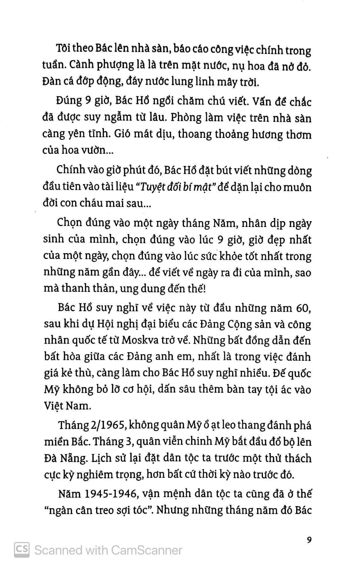 Sách Bác Hồ Viết Di Chúc (Tái Bản)