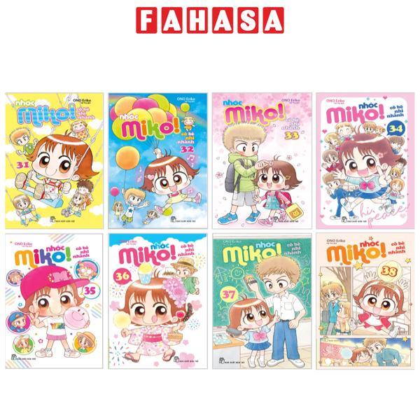 Combo Manga - Nhóc Miko! Cô Bé Nhí Nhảnh: Tập 31 - 38 (Bộ 8 Tập)