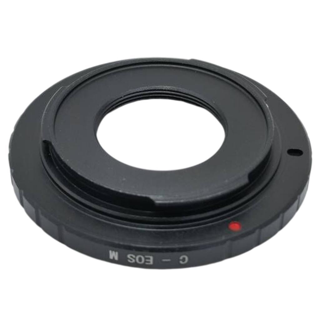 For Canon EOS M Camera C Mount Lens Converter Adapter Ring Manual Metal