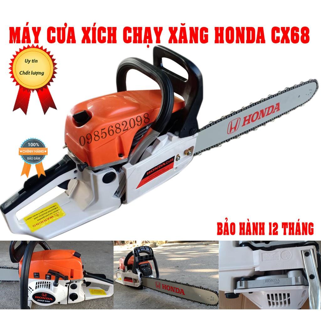 Máy cưa xích chạy xăng HONDA CX68cc siêu khỏe