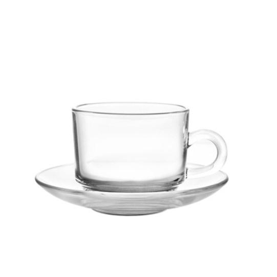 BỘ 6 TÁCH THỦY TINH OCEAN STACK TEA CUP P0340 + P0271