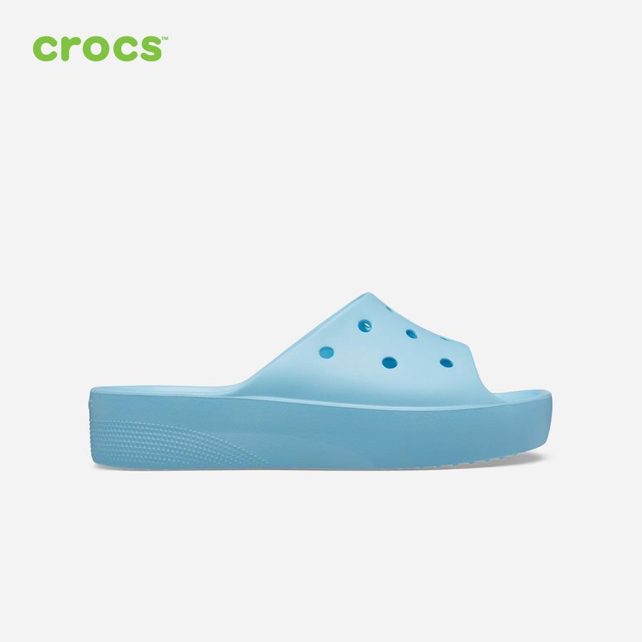 Dép quai ngang nữ Crocs Classic Platformide - 208180-411