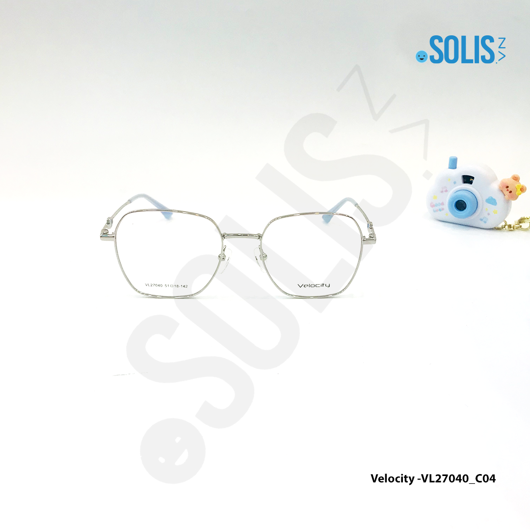 Gọng kính KL hiệu Velocity VL27040 - KÍNH KIM LOẠI HIỆU VELOCITY VL27040 KÍCH THƯỚC 51-18-142