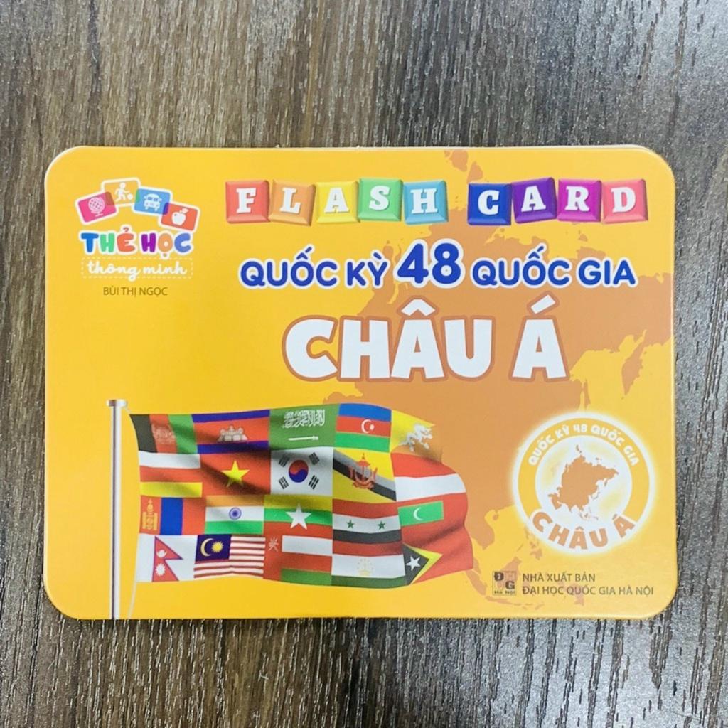 Flashcard Giới Thiệu Cờ Các Nước Trên Thế Giới, 175 Quốc Gia, Thủ Đô - Flashcard Tiếng Anh, Tiếng Việt Cho Bé