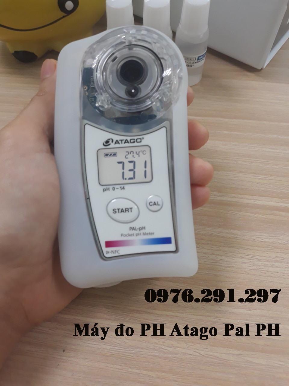 Máy đo PH điện tử trong thực phẩm Pal PH - Atago Nhật Bản