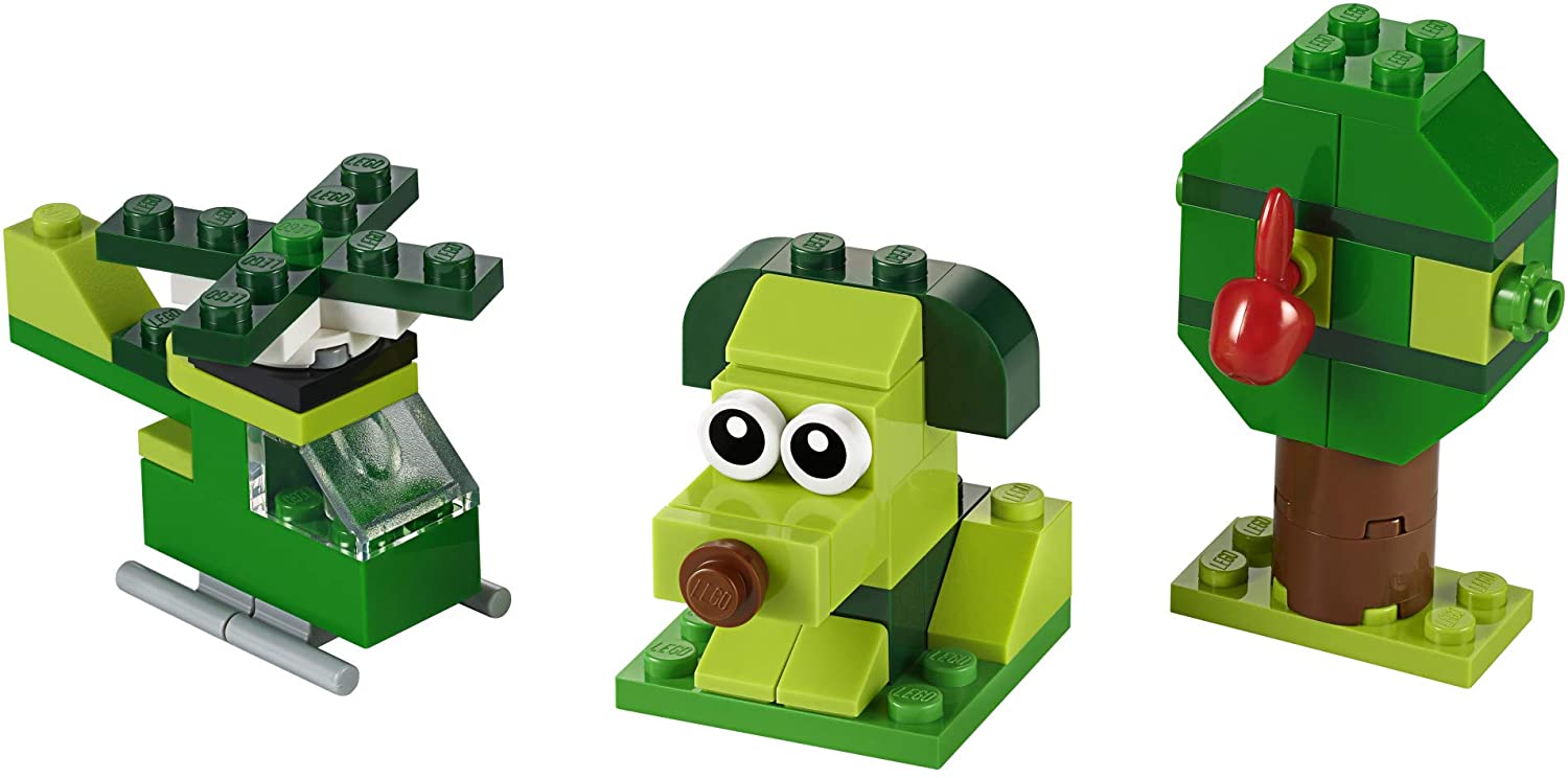 Mô Hình Lắp Ráp Lego Classic Hộp Lắp Ráp Sáng Tạo Xanh Lá 11007 (60 chi tiết)